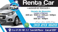 RENTA CAR SAN GIL